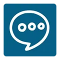 single-icon-blue-speech-bubble